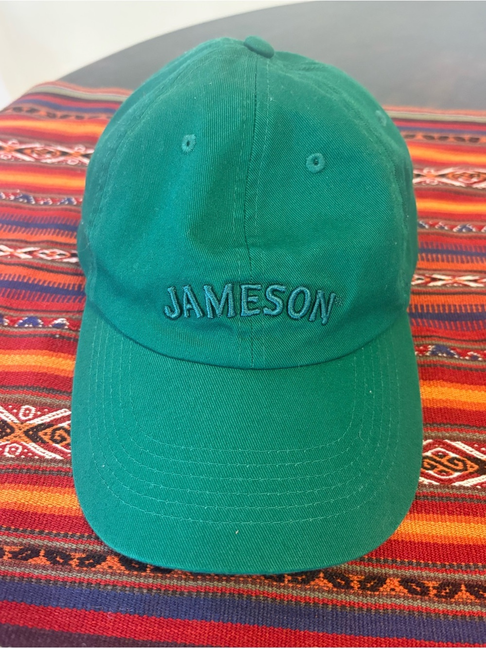 Jameson Irish Whiskey Green Embroidered Dad Hat – Adjustable